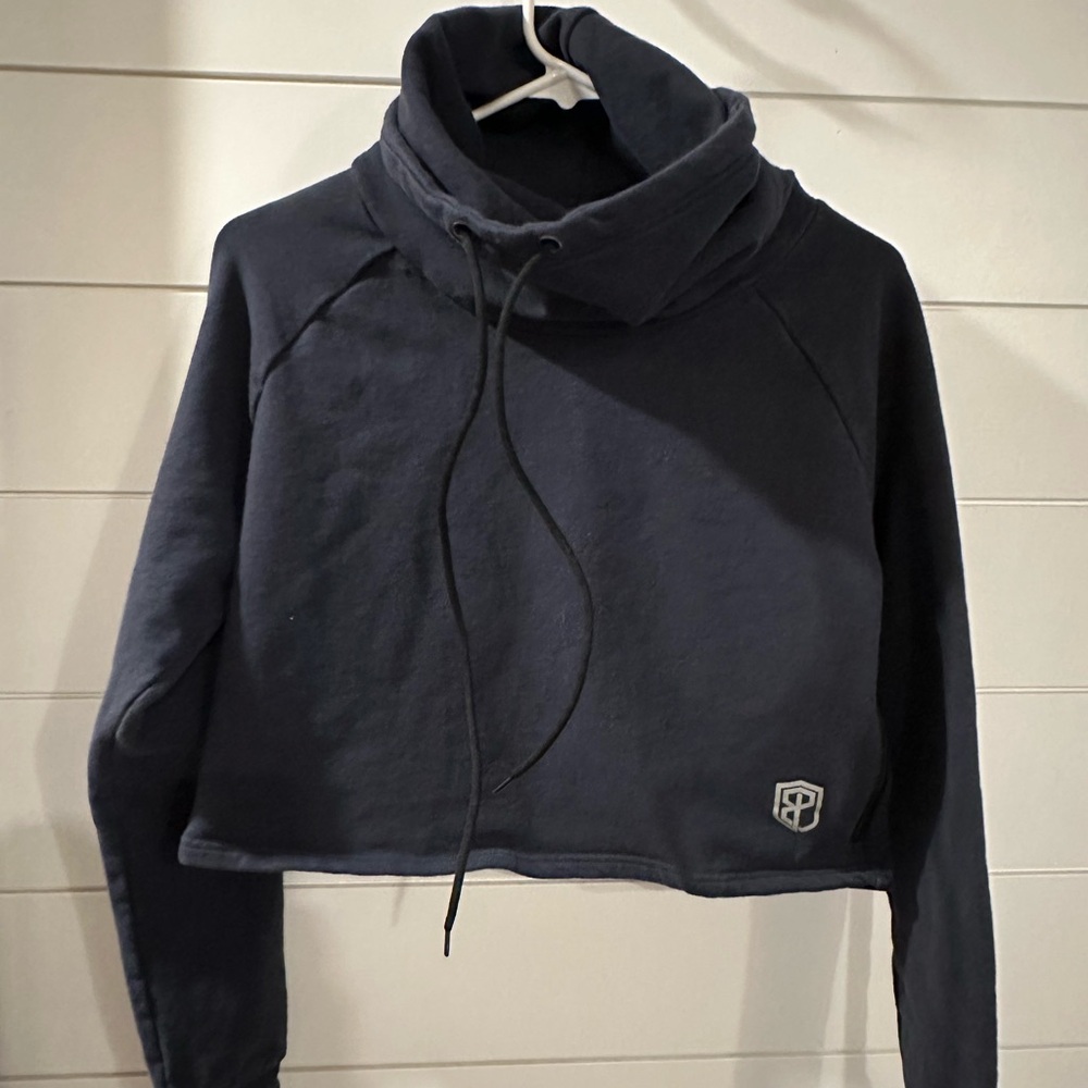 Born Primitive Cowlneck Cropped Sweatshirt, Sz S